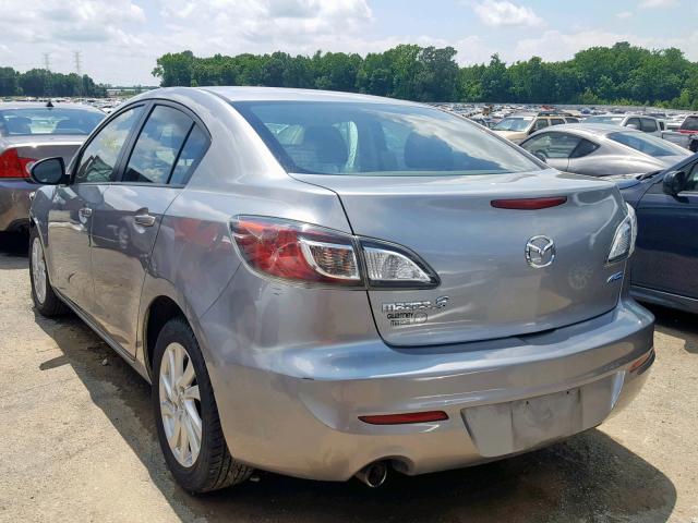 JM1BL1V74C1631618 - 2012 MAZDA 3 I GRAY photo 3