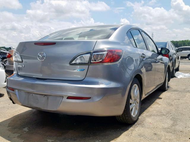 JM1BL1V74C1631618 - 2012 MAZDA 3 I GRAY photo 4