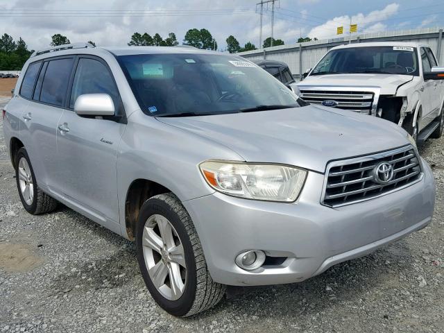 JTEDS42A982054031 - 2008 TOYOTA HIGHLANDER SILVER photo 1