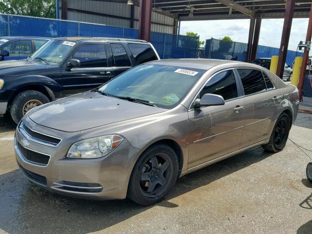 1G1ZC5E07AF199592 - 2010 CHEVROLET MALIBU 1LT GRAY photo 2