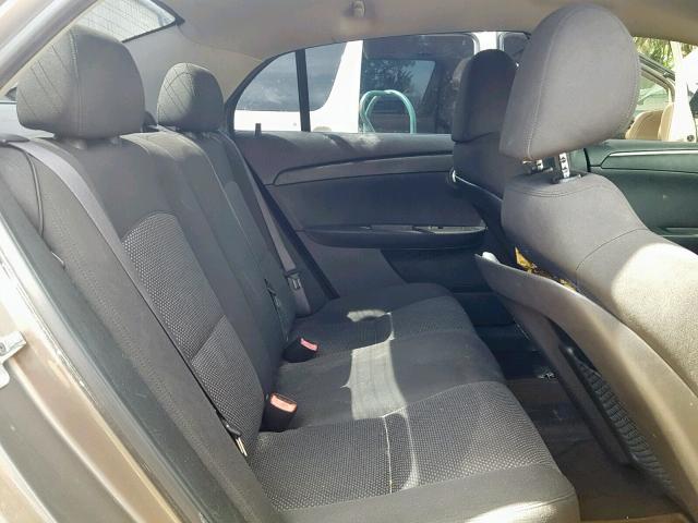 1G1ZC5E07AF199592 - 2010 CHEVROLET MALIBU 1LT GRAY photo 6