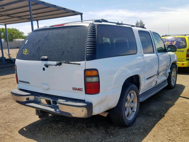 1GKEC16ZX6J147796 - 2006 GMC YUKON XL C WHITE photo 4