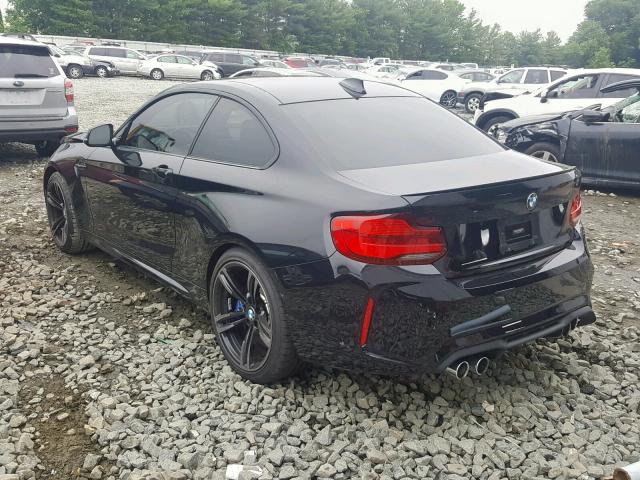 WBS1J5C59JVD35831 - 2018 BMW M2 Schwarz Foto 3