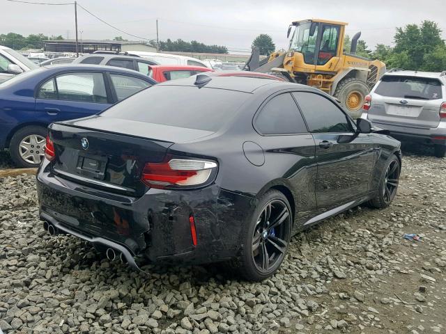 WBS1J5C59JVD35831 - 2018 BMW M2 Schwarz Foto 4