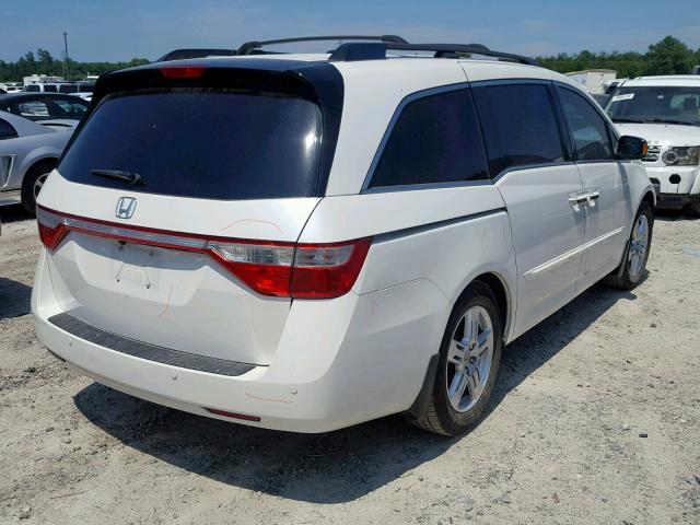 5FNRL5H91CB075715 - 2012 HONDA ODYSSEY TO WHITE photo 4