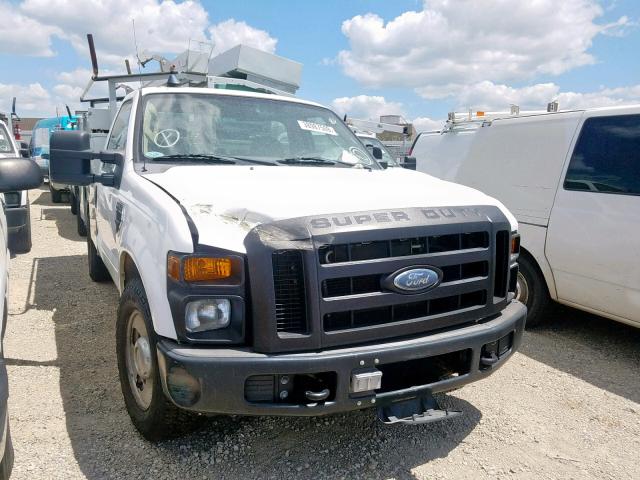 1FTWF30578EA27006 - 2008 FORD F350 SRW S WHITE photo 1