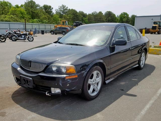 1LNHM87A42Y702701 - 2002 LINCOLN LS BLACK photo 2