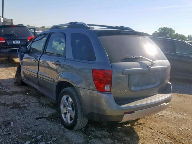 2CKDL63F666172666 - 2006 PONTIAC TORRENT GRAY photo 3