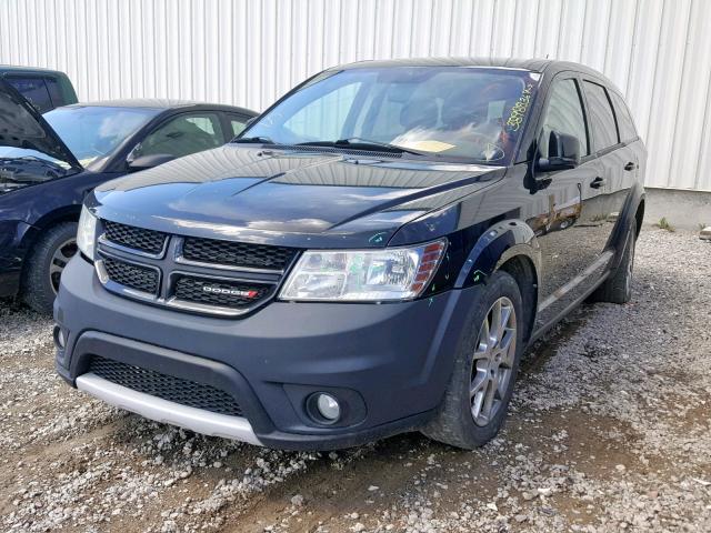 3C4PDDEG9CT273820 - 2012 DODGE JOURNEY R/ BLACK photo 2