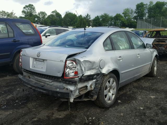 WVWRH63B43P044403 - 2003 VOLKSWAGEN PASSAT GLX SILVER photo 4