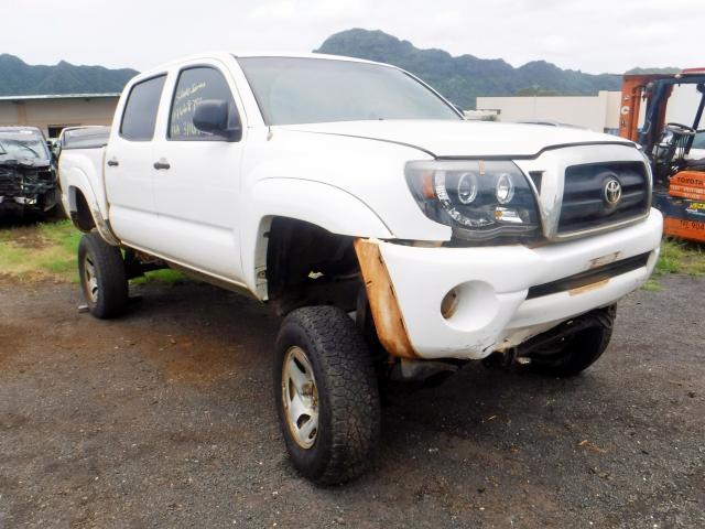 5TELU42N16Z210195 - 2006 TOYOTA TACOMA DOU WHITE photo 1