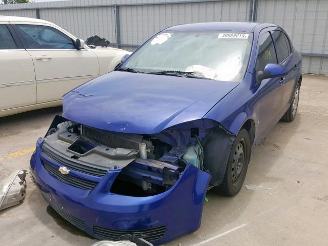 1G1AL58F477208491 - 2007 CHEVROLET COBALT LT BLUE photo 2