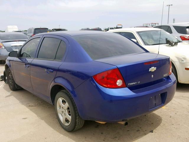 1G1AL58F477208491 - 2007 CHEVROLET COBALT LT BLUE photo 3