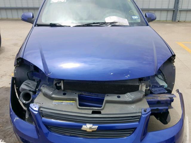 1G1AL58F477208491 - 2007 CHEVROLET COBALT LT BLUE photo 9