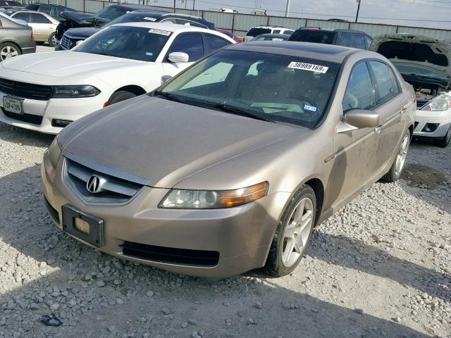 19UUA66226A054303 - 2006 ACURA 3.2TL TAN photo 2