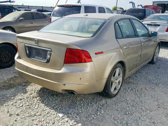 19UUA66226A054303 - 2006 ACURA 3.2TL TAN photo 4