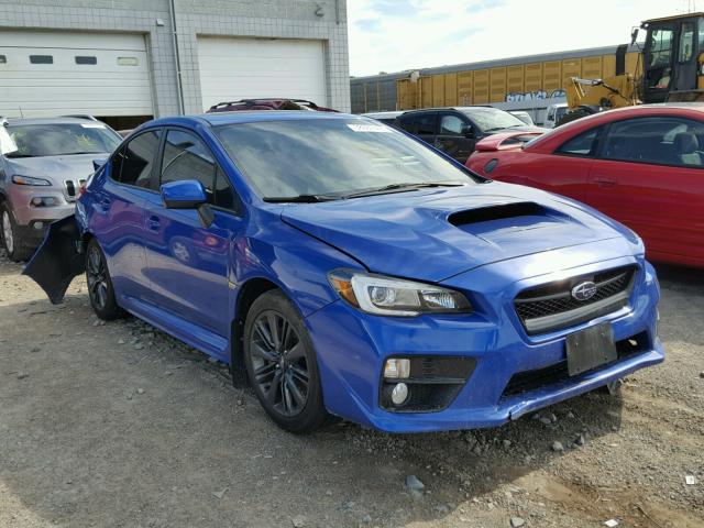 JF1VA1G67F9823618 - 2015 SUBARU WRX LIMITE BLUE photo 1