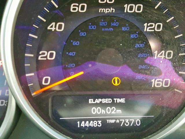 JH4KB16617C004005 - 2007 ACURA RL BLUE photo 8