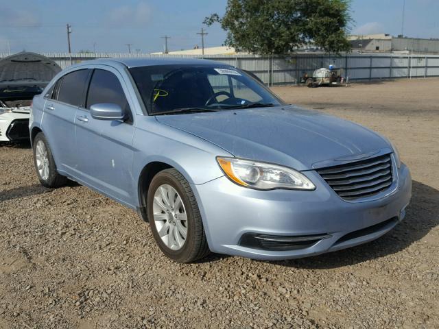 1C3CCBBB3EN178577 - 2014 CHRYSLER 200 TOURIN BLUE photo 1