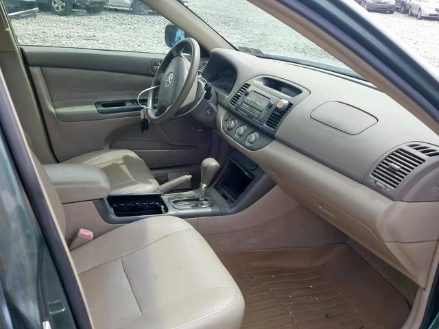 4T1BE30K55U078749 - 2005 TOYOTA CAMRY LE Сұр фото 5
