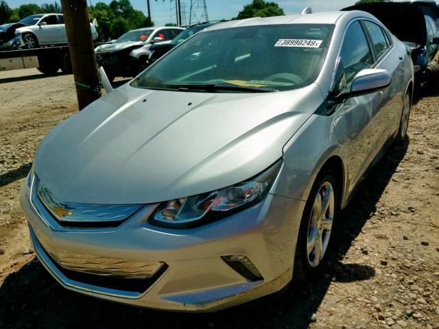 1G1RA6S58HU108962 - 2017 CHEVROLET VOLT LT SILVER photo 2