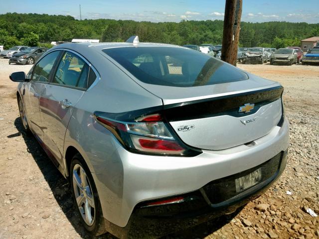 1G1RA6S58HU108962 - 2017 CHEVROLET VOLT LT SILVER photo 3