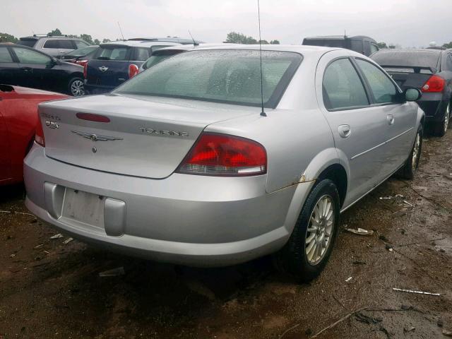 1C3EL56R65N686298 - 2005 CHRYSLER SEBRING TO SILVER photo 4