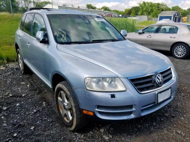 WVGBC67L44D010088 - 2004 VOLKSWAGEN TOUAREG 3. BLUE photo 1