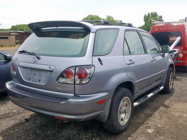 JTJHF10U420287983 - 2002 LEXUS RX 300 GRAY photo 4