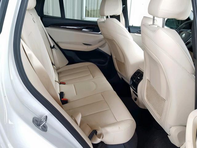 5UXTR7C57KLF28544 - 2019 BMW X3 SDRIVE3 Blanco foto 6