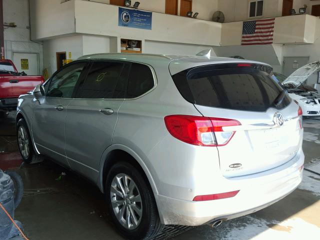 LRBFXDSA1HD051206 - 2017 BUICK ENVISION E SILVER photo 3