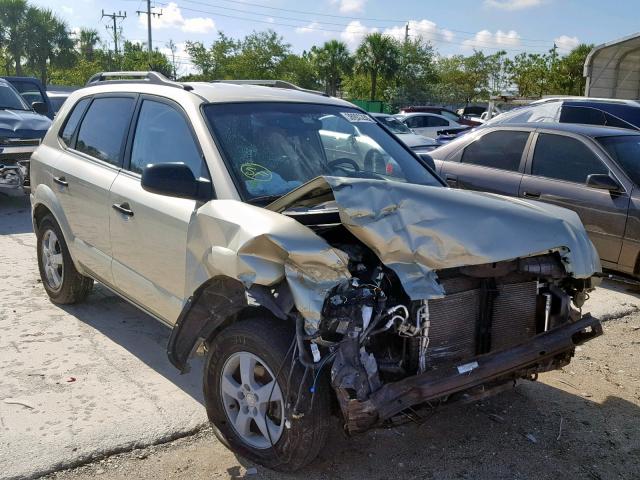 KM8JM12B16U297788 - 2006 HYUNDAI TUCSON GL GOLD photo 1