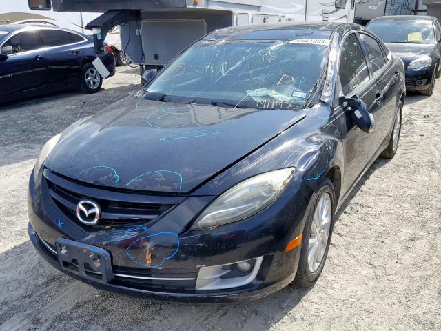 1YVHZ8CH5B5M11936 - 2011 MAZDA 6 I BLACK photo 2