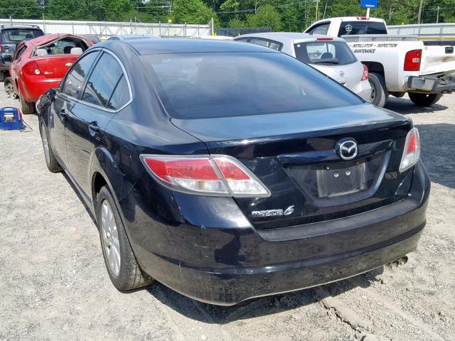 1YVHZ8CH5B5M11936 - 2011 MAZDA 6 I BLACK photo 3