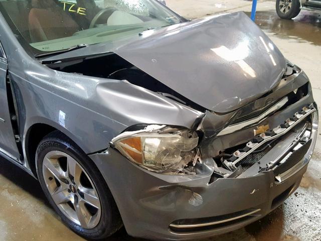 1G1ZH57B594176349 - 2009 CHEVROLET MALIBU 1LT GREEN photo 9