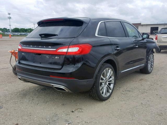 2LMTJ8LP1GBL80072 - 2016 LINCOLN MKX RESERV BLACK photo 4