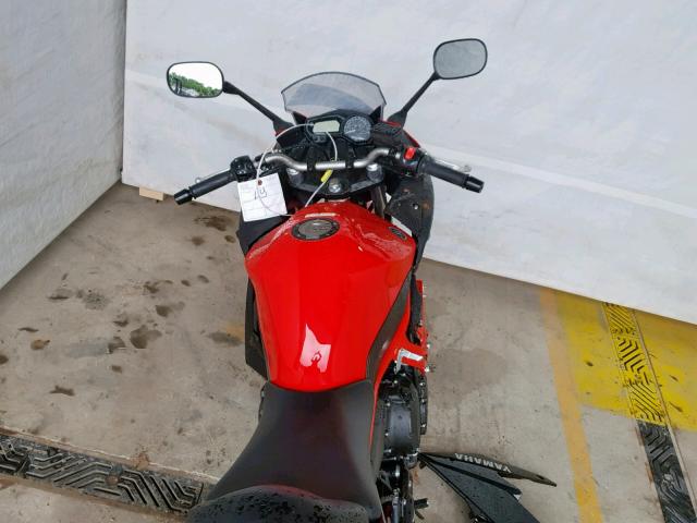 JYARJ18E7FA014177 - 2015 YAMAHA FZ6 R RED photo 5