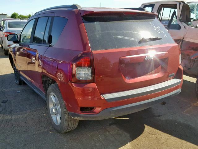 1C4NJCBA0FD318213 - 2015 JEEP COMPASS SP 青绿色 照片 3