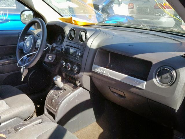 1C4NJCBA0FD318213 - 2015 JEEP COMPASS SP 青绿色 照片 5