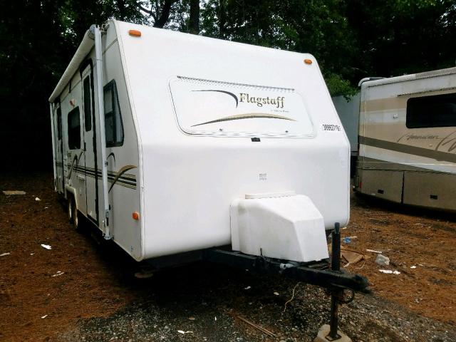 4X4TFLA251D070319 - 2001 FLAG TRAILER BEIGE photo 1