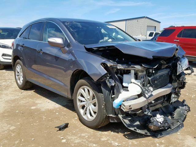 5J8TB4H32HL011994 - 2017 ACURA RDX GRAY photo 1