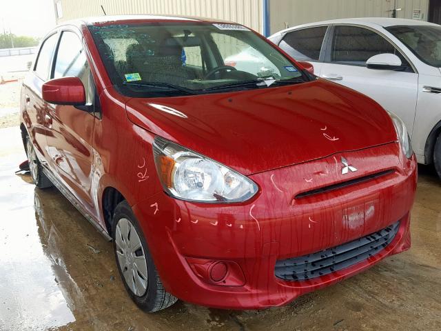 ML32A3HJ9FH035329 - 2015 MITSUBISHI MIRAGE DE RED photo 1