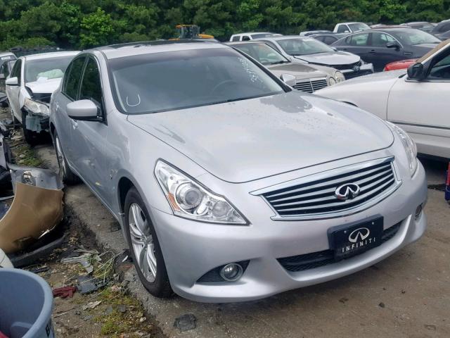 JN1CV6AR1FM524132 - 2015 INFINITI Q40 SILVER photo 1