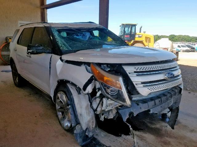 1FMHK7F80BGA59008 - 2011 FORD EXPLORER L WHITE photo 1