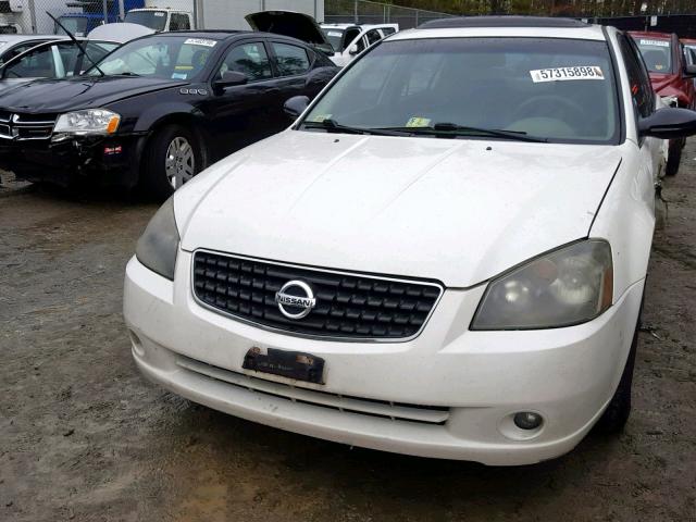 1N4BL11D36N403656 - 2006 NISSAN ALTIMA SE WHITE photo 10