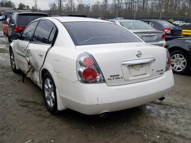 1N4BL11D36N403656 - 2006 NISSAN ALTIMA SE WHITE photo 3