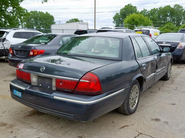 2MEFM74W7XX645213 - 1999 MERCURY GRAND MARQ GRAY photo 4