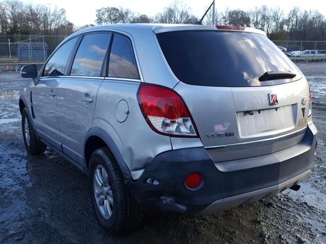 3GSCL33P68S507332 - 2008 SATURN VUE XE SILVER photo 3
