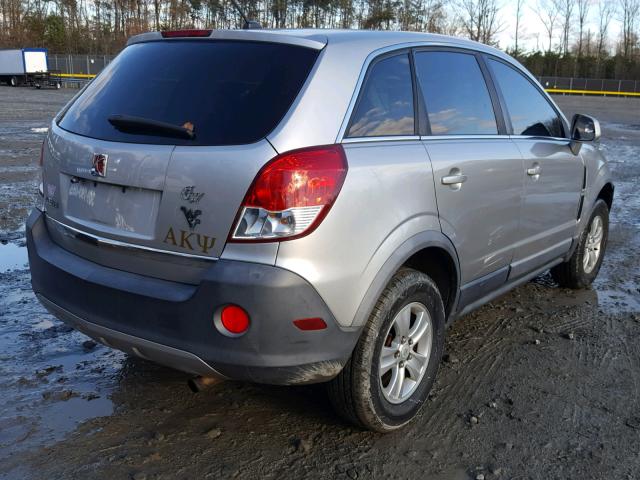3GSCL33P68S507332 - 2008 SATURN VUE XE SILVER photo 4