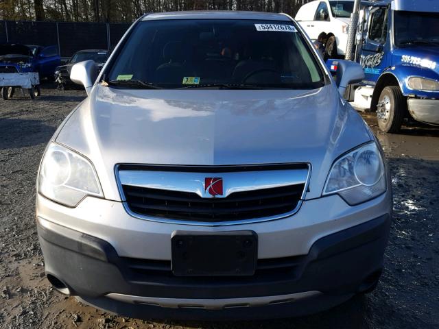 3GSCL33P68S507332 - 2008 SATURN VUE XE SILVER photo 9